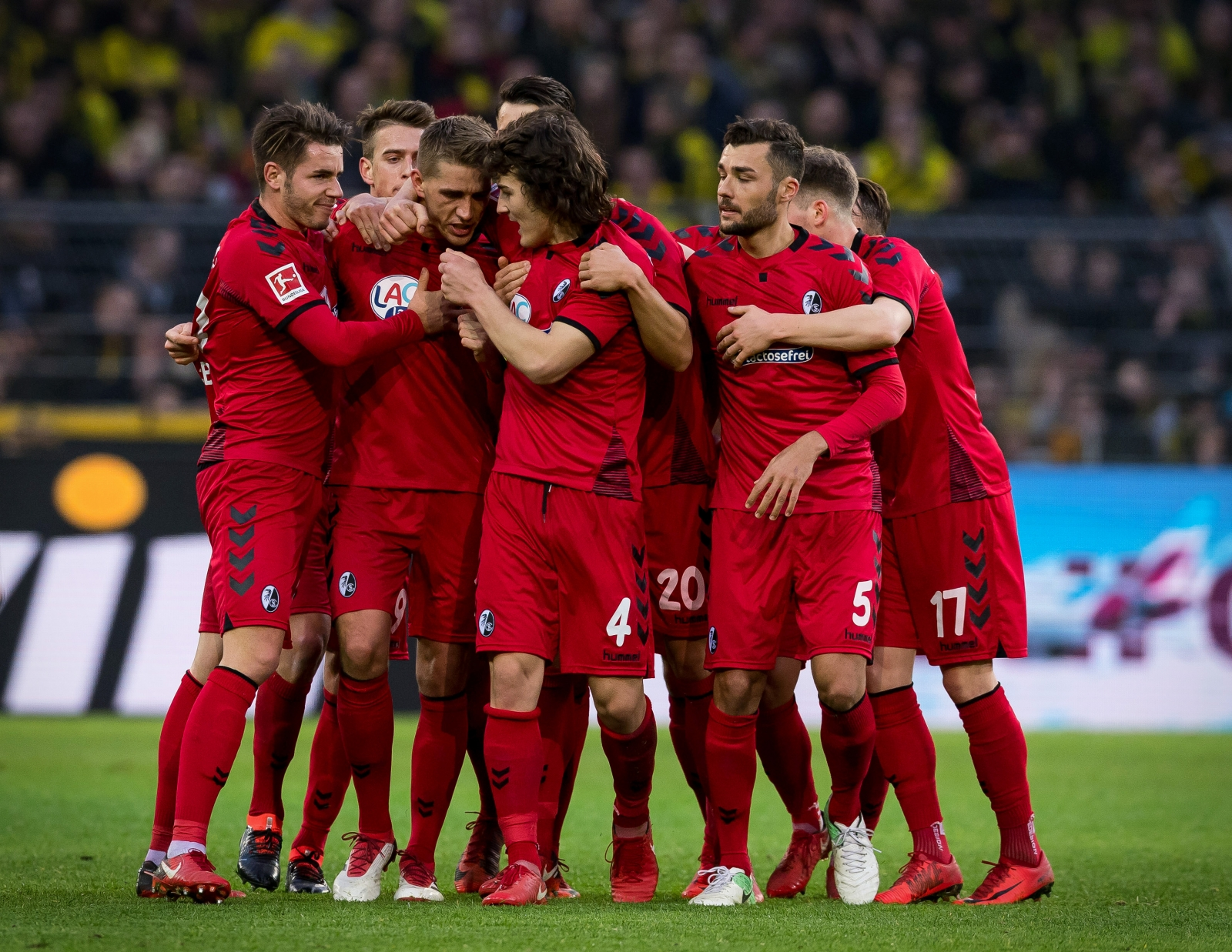 kekompakan tim SC Freiburg