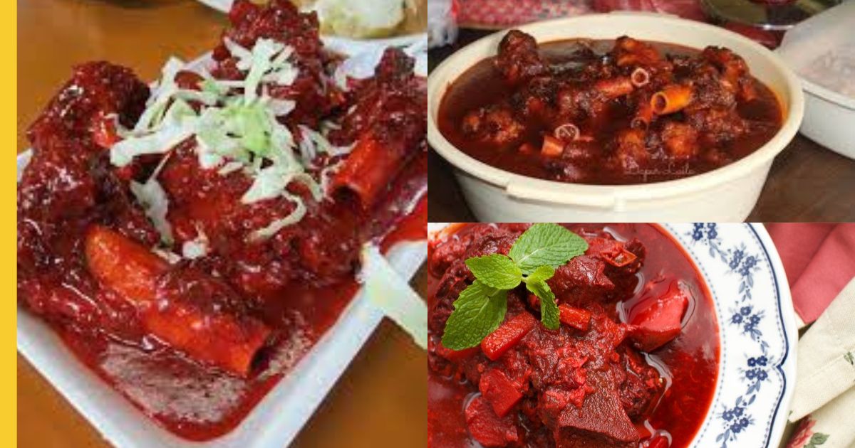 Kisah sup tulang merah di Balik Warna Merah yang Menggoda