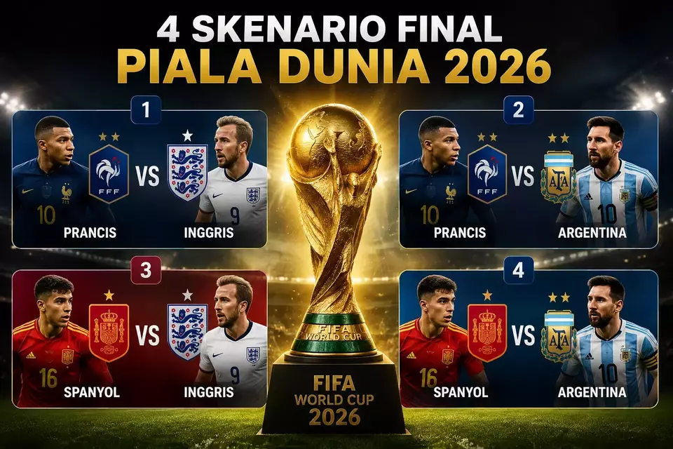 Skenario Final Piala Dunia